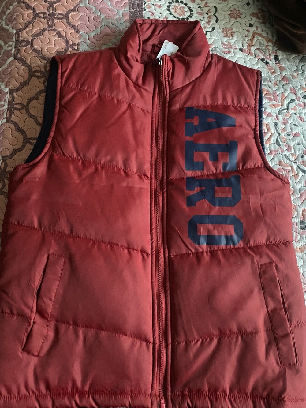 Aeropostale Puffer Vest - Sleeveless Winter Jacket